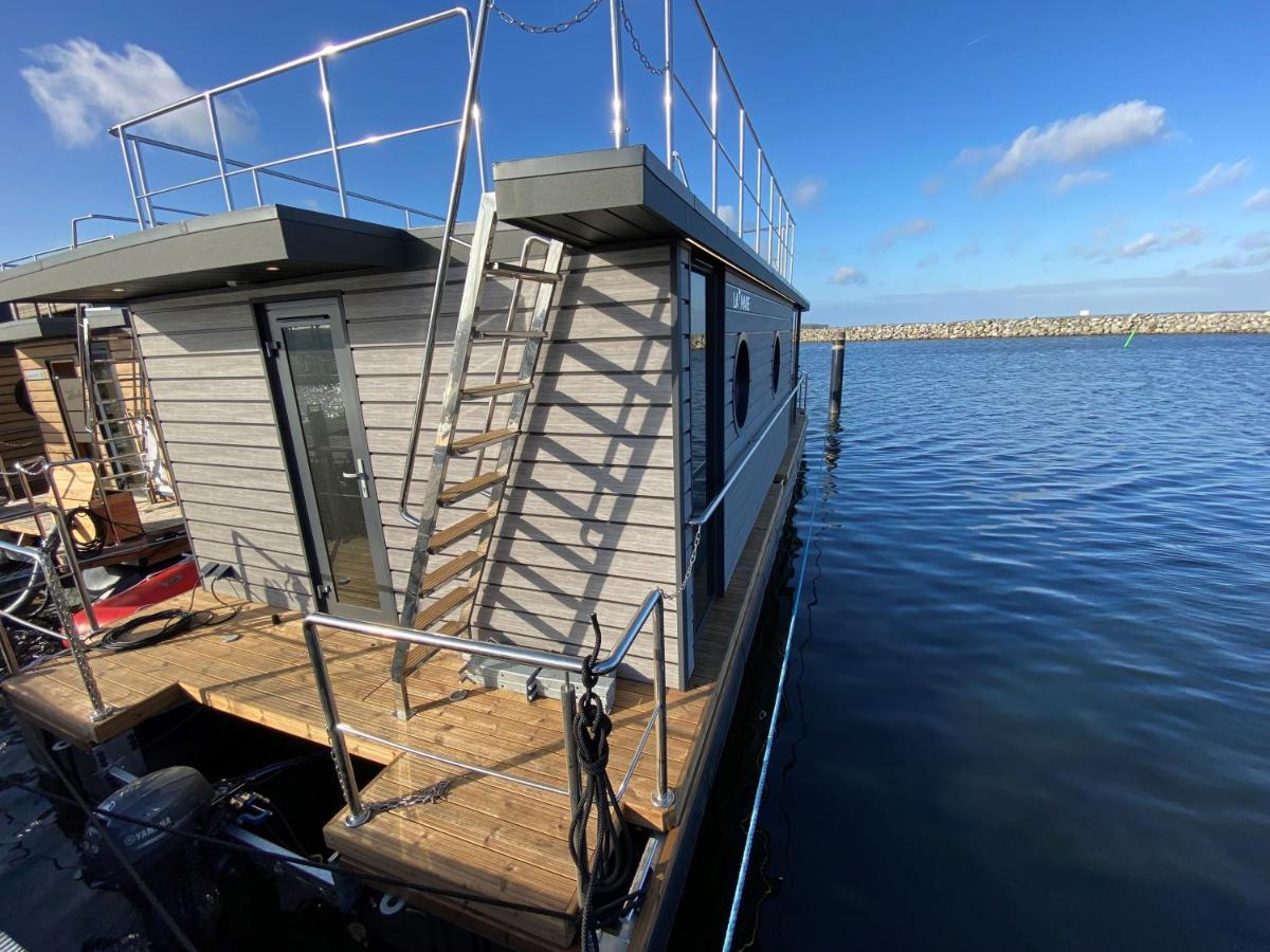 Hausboot Fjord Baltica Mit Dachterrasse In Barth Hotell Exteriör bild